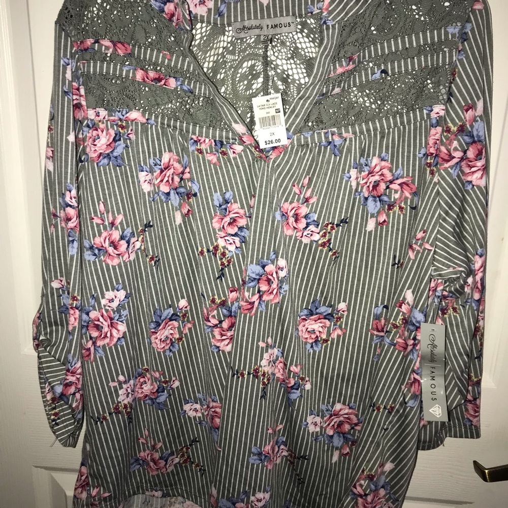 Floral Long Sleeve Shirt